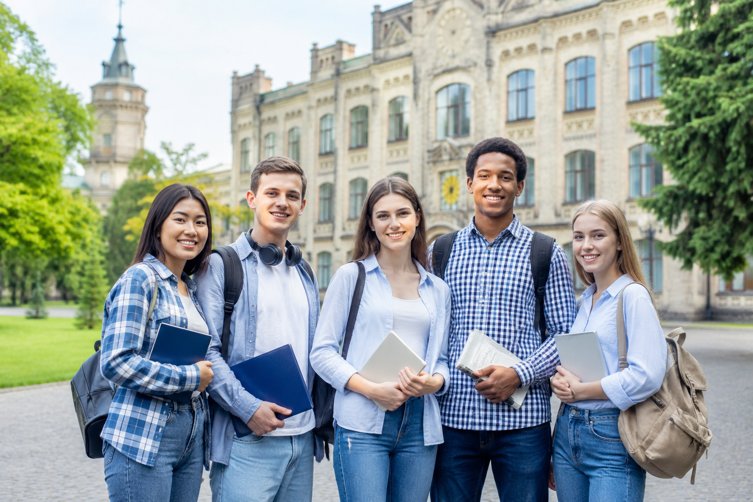 International Students on Campus